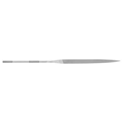 6-1/4" KNIFE NEEDLE FILE - KNURLED HANDLE, CUT 2